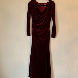 Vince Camuto velvet gown